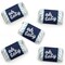 Big Dot of Happiness Hello Little One - Blue and Silver - Mini Candy Bar Wrapper Stickers - Boy Baby Shower Small Favors - 40 Count